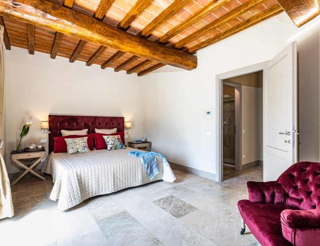 la camera da letto matrimoniale